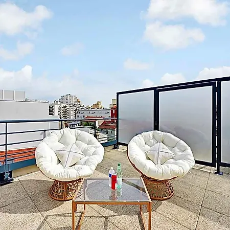 Magnificent With Rooftop - 2p - Vanves 3*